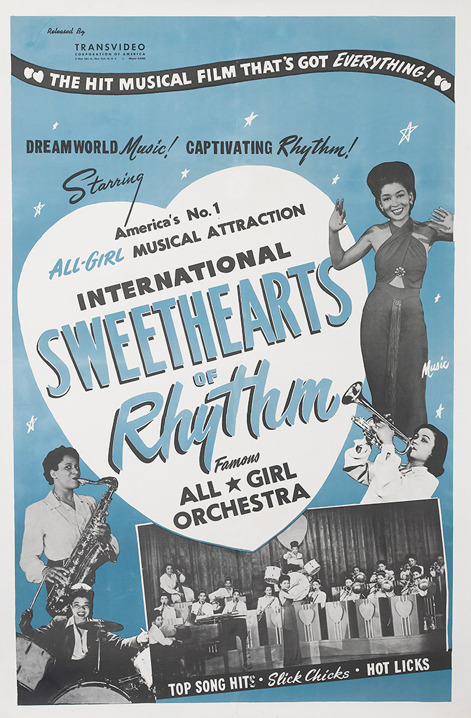 (FILM.) MUSICAL. International Sweethearts of Rhythm, Famous All Girl Orchestra.